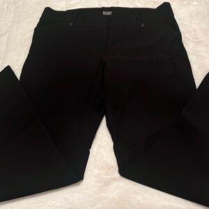 Black stretchy slacks